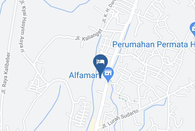 Wonosobo Regency - Home Stay Asoka Dieng Maps