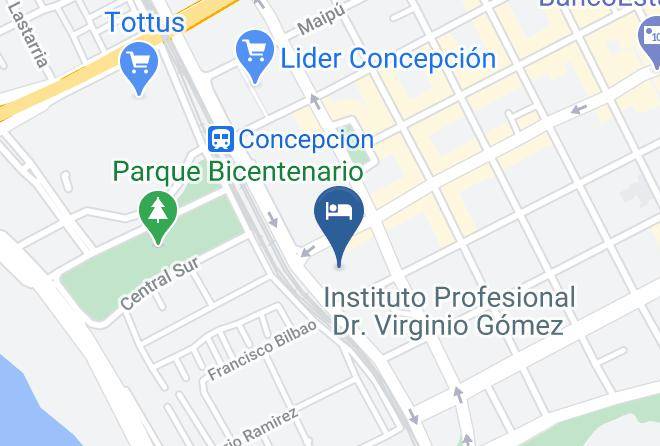 Concepcion Province - Home Suite Costanera Maps