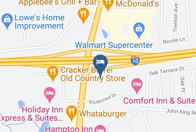 Okaloosa - Home Town Inn & Suites Maps