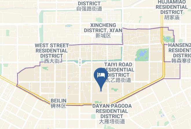 Xi An - Home World Hotel Maps