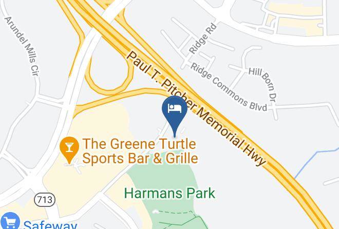 Anne Arundel - Home2 Suites By Hilton Arundel Mills Bwi Airport Maps