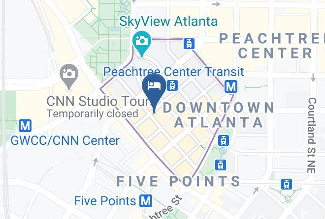 Fulton - Home2 Suites By Hilton Atlanta Downtown Maps