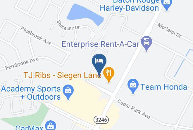 Home2 Suites By Hilton Baton Rouge Map
