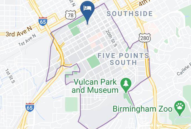 Jefferson - Hilton Garden Inn Downtown Birmingham Maps
