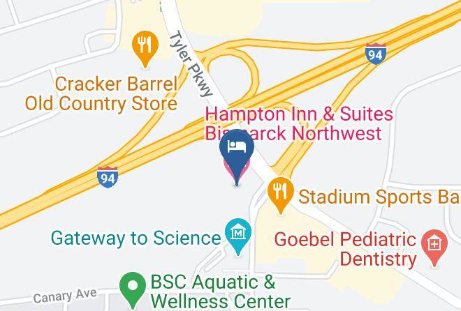 Burleigh - Hampton Inn & Suites Bismarck Northwest Maps