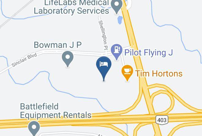 Home2 Suites By Hilton Brantford Map