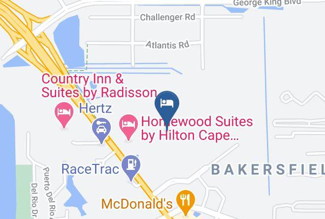 Brevard - Home2 Suites By Hilton Cape Canaveral Cruise Port Maps