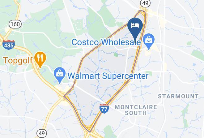 Mecklenburg - Home2 Suites By Hilton Charlotte I 77 South Nc Maps