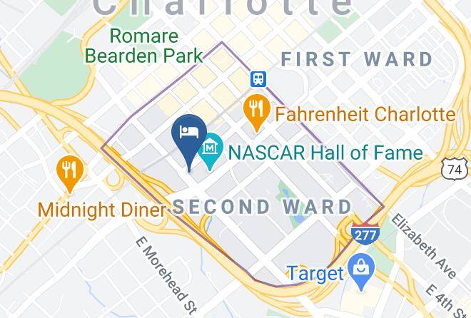 Mecklenburg - Home2 Suites By Hilton Charlotte Uptown Maps