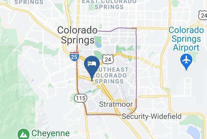 El Paso - Home2 Suites By Hilton Colorado Springs South Maps