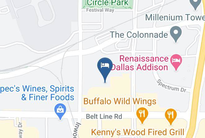 Dallas - Home2 Suites By Hilton Dallas Addison Maps