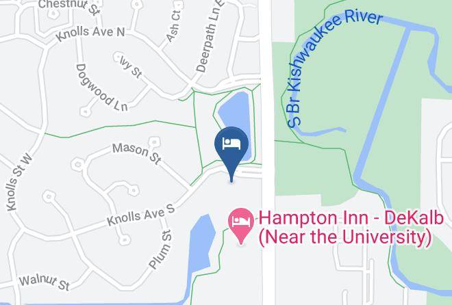 Dekalb - Home2 Suites By Hilton Dekalb Maps
