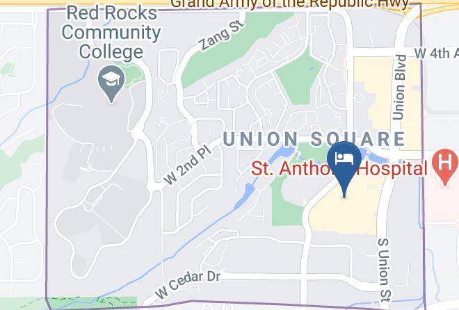 Jefferson - Homewood Suites By Hilton Denver West Lakewood Maps