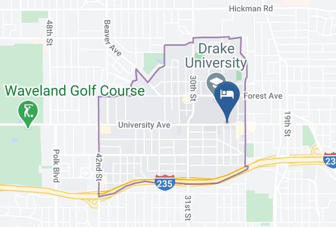 Polk - Home2 Suites Des Moines At Drake University Maps