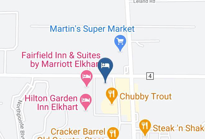 Elkhart - Home2 Suites By Hilton Elkhart Maps