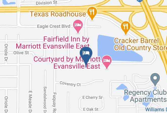 Vanderburgh - Home2 Suites By Hilton Evansville Maps