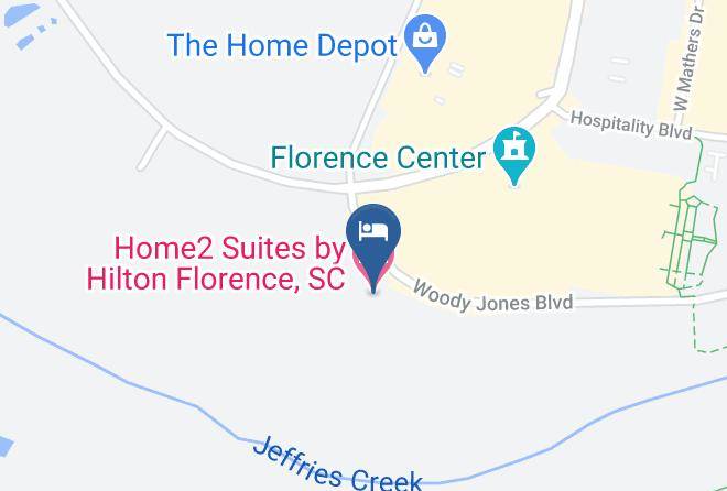 Home2 Suites By Hilton Florence Sc Map