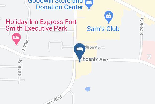 Sebastian - Home2 Suites By Hilton Fort Smith Maps