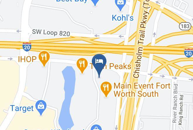 Home2 Suites By Hilton Fort Worth Southwest Cityview Map