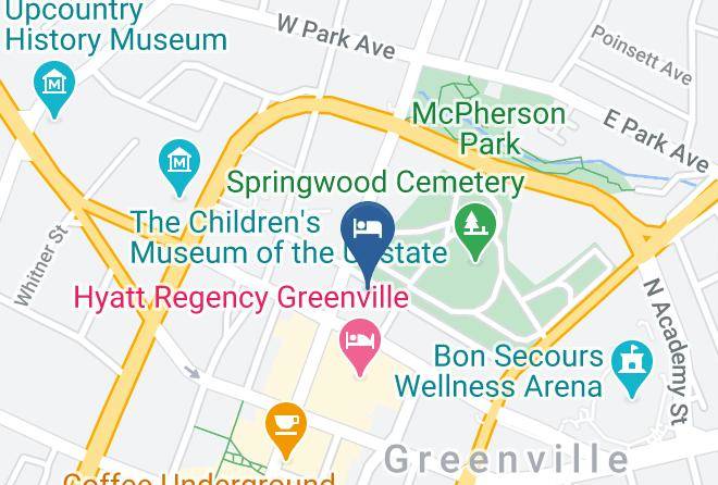 Greenville - Home2 Suites By Hilton Greenville Downtown Maps