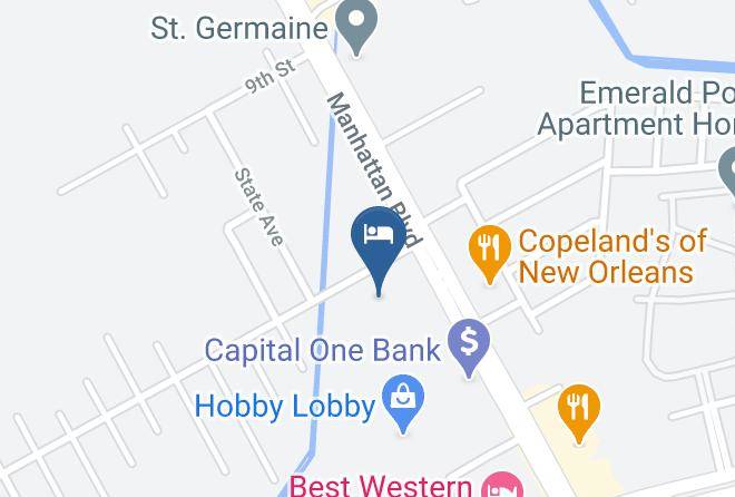 Home2 Suites By Hilton Harvey New Orleans Westbank Map