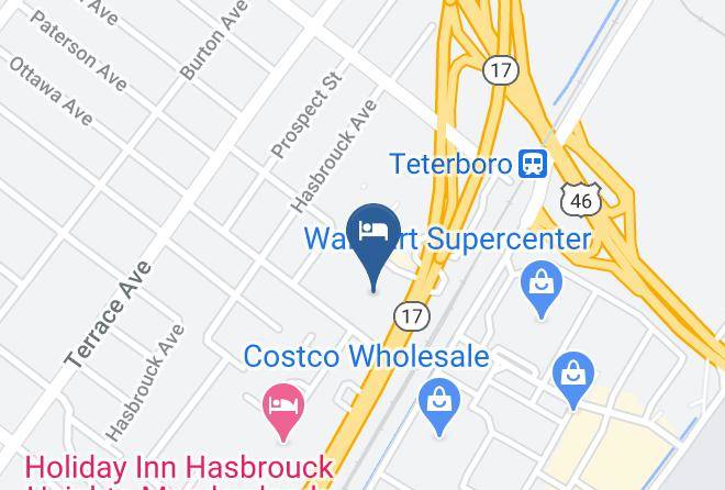 Bergen - Home2 Suites By Hilton Hasbrouck Heights Maps