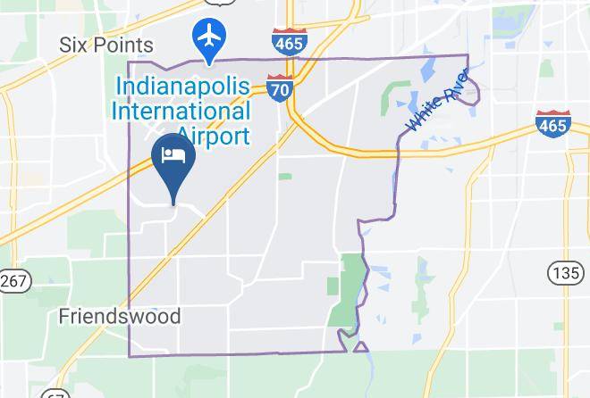 Home2 Suites By Hilton Indianapolis Airport Map