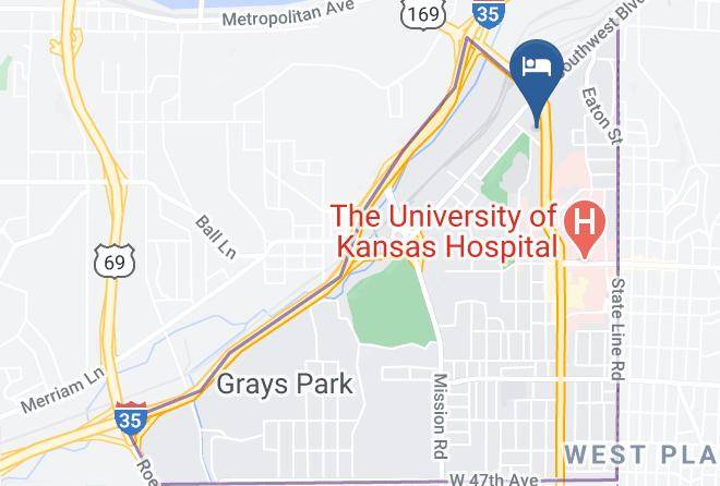Wyandotte - Home2 Suites By Hilton Kansas City Ku Medical Center Maps