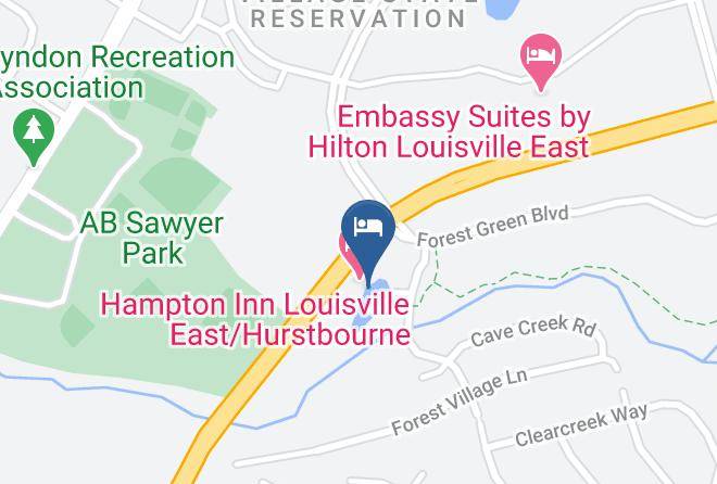 Jefferson - Home2 Suites By Hilton Louisville East Hurstbourne Maps