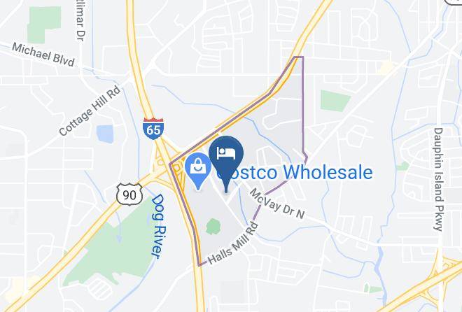 Mobile - Home2 Suites By Hilton Mobile International Airport Maps
