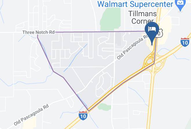 Mobile - Home2 Suites By Hilton Mobile West I 10 Tillmans Corner Maps
