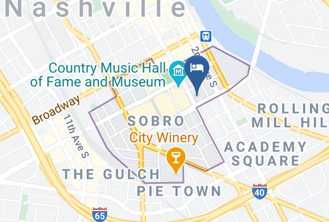 Davidson - Hampton Inn & Suites Nashville Downtown Maps