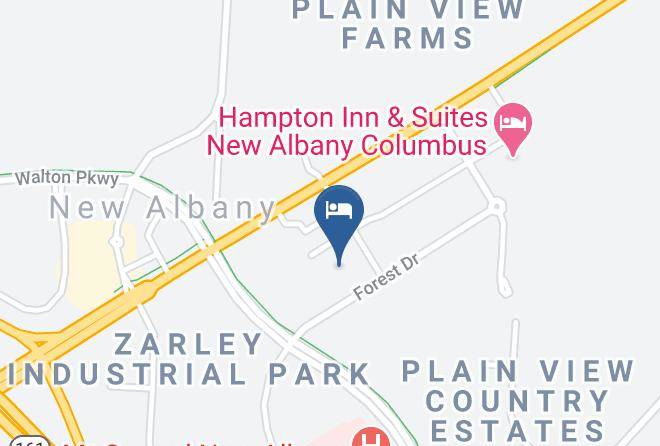 Franklin - Home2 Suites By Hilton New Albany Columbus Maps