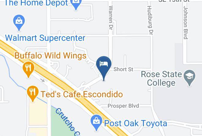 Oklahoma - Home2 Suites By Hilton Okc Midwest City Tinker Afb Maps