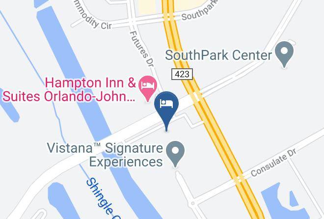 Orange - Home2 Suites By Hilton Orlando South Park Maps