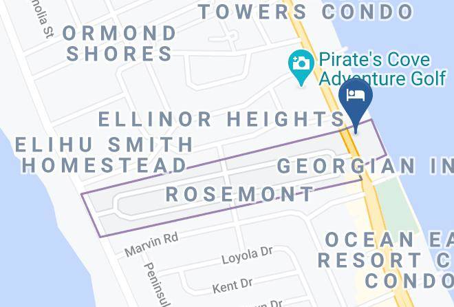 Volusia - Home2 Suites By Hilton Ormond Beach Oceanfront Maps