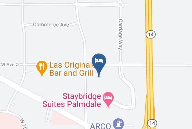 Los Angeles - Home2 Suites By Hilton Palmdale Maps
