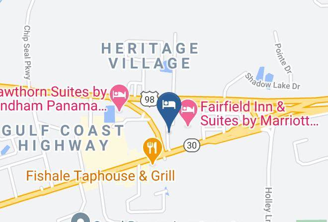 Bay - Home2 Suites By Hilton Panama City Beach Maps