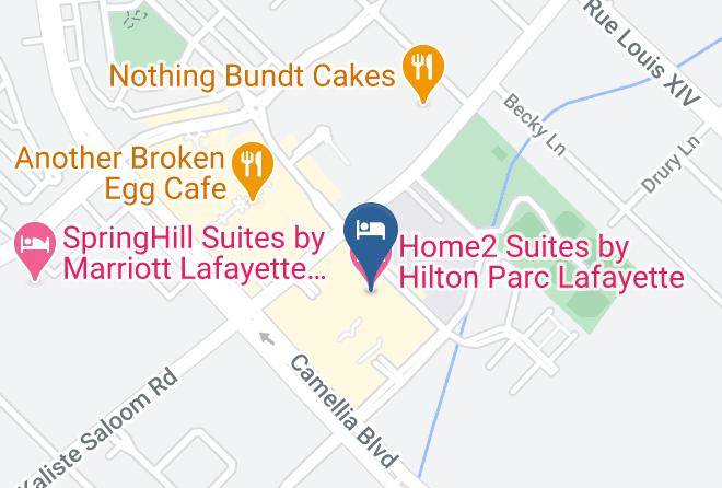 Lafayette Par - Home2 Suites By Hilton Parc Lafayette Maps