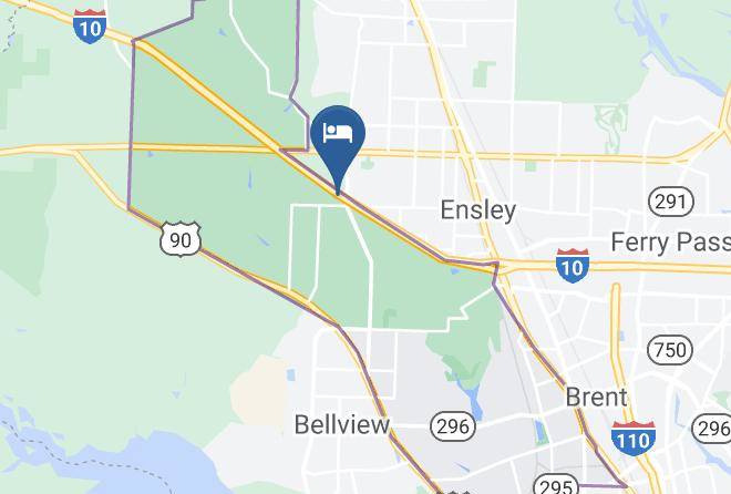 Escambia - Home2 Suites By Hilton Pensacola I 10 Pine Forest Road Maps