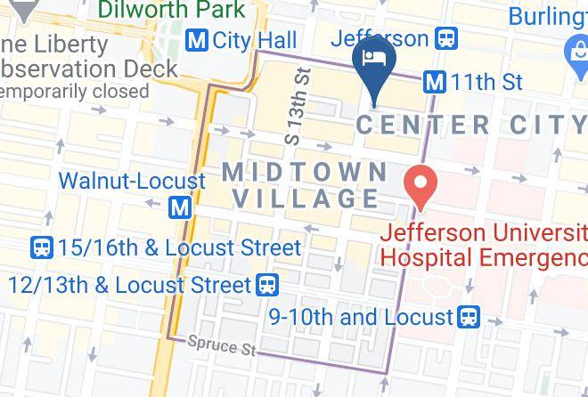 Philadelphia - Canopy By Hilton Philadelphia Center City Maps