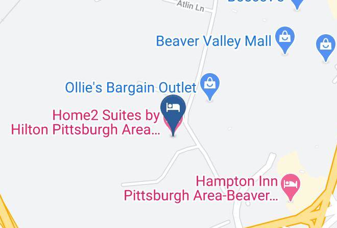 Home2 Suites By Hilton Pittsburgh Area Beaver Valley Map