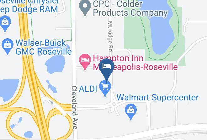 Home2 Suites By Hilton Roseville Minneapolis Map
