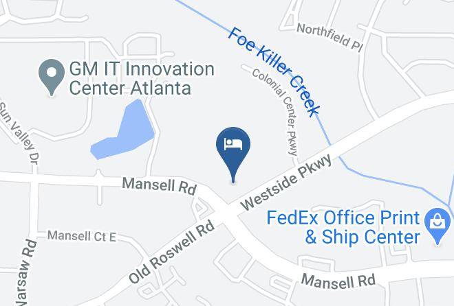 Fulton - Home2 Suites By Hilton Roswell Ga Maps