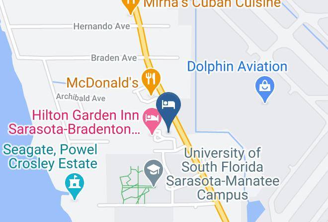 Home2 Suites By Hilton Sarasota Bradenton Airport Map