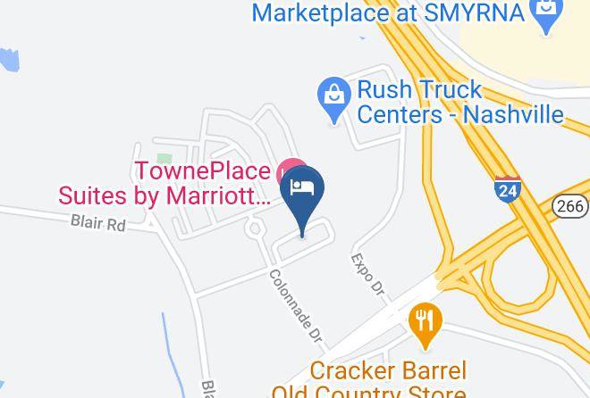 Rutherford - Tru By Hilton Smyrna Nashville Maps