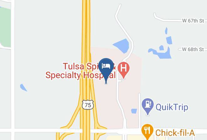 Tulsa - Home2 Suites By Hilton Tulsa Hills Maps