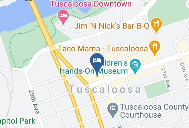 Tuscaloosa - Embassy Suites By Hilton Tuscaloosa Alabama Downtown Maps