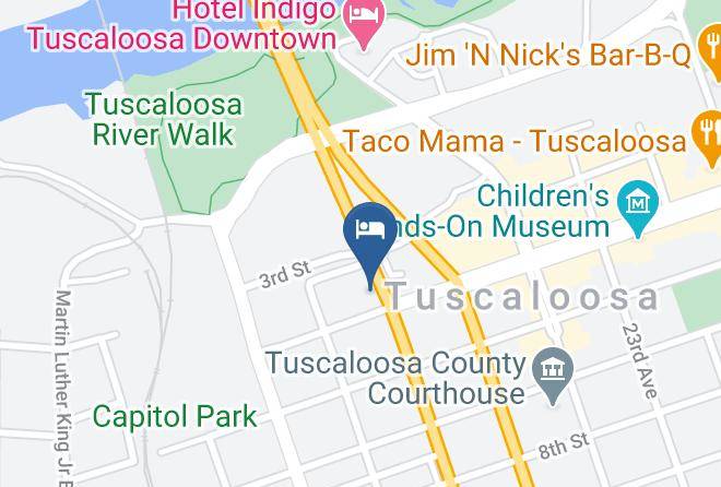 Tuscaloosa - Home2 Suites By Hilton Tuscaloosa Downtown University Boulevard Maps