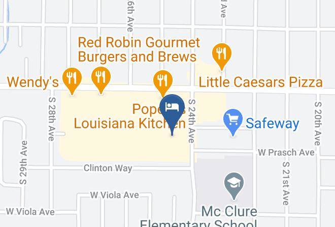 Yakima - Home2 Suites By Hilton Yakima Airport Maps